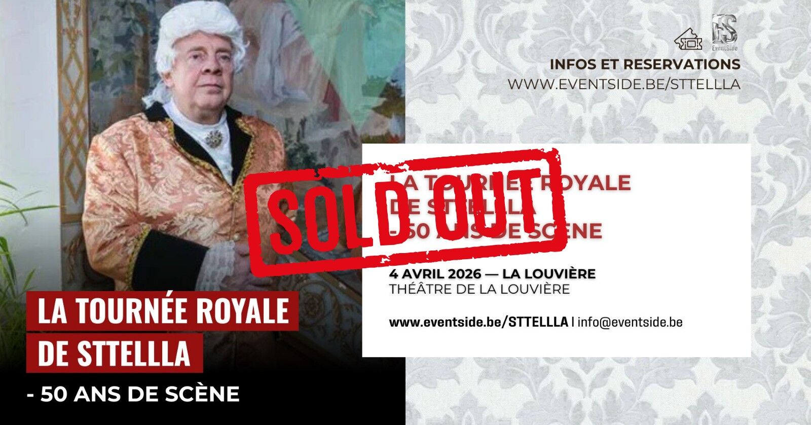La Tournée Royale de Sttellla – La Louvière 👑🎉