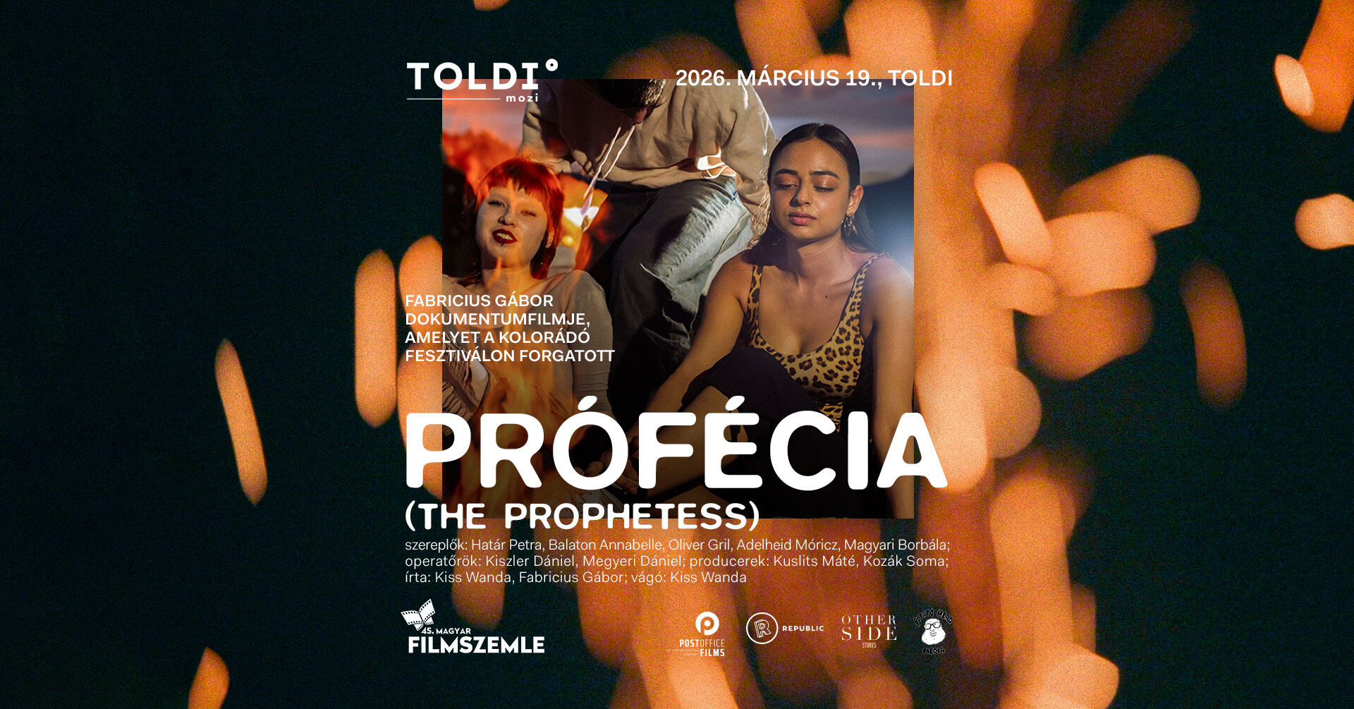 Prófécia (The Prophetess) — Premier, Q&A és Kolorádó After Hours