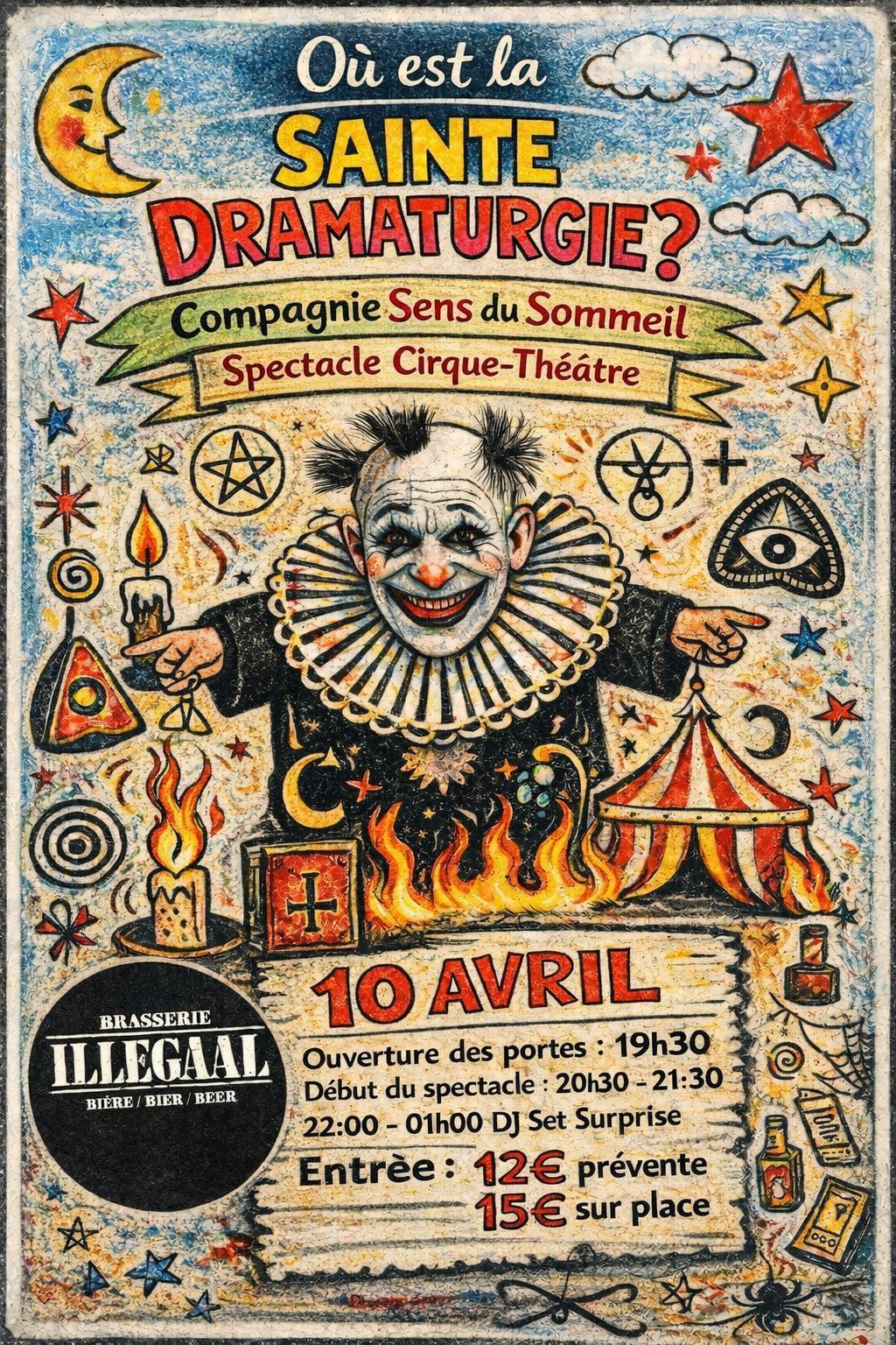 Où est la Sainte Dramaturgie ? // Spectacle Cirque-Théatre