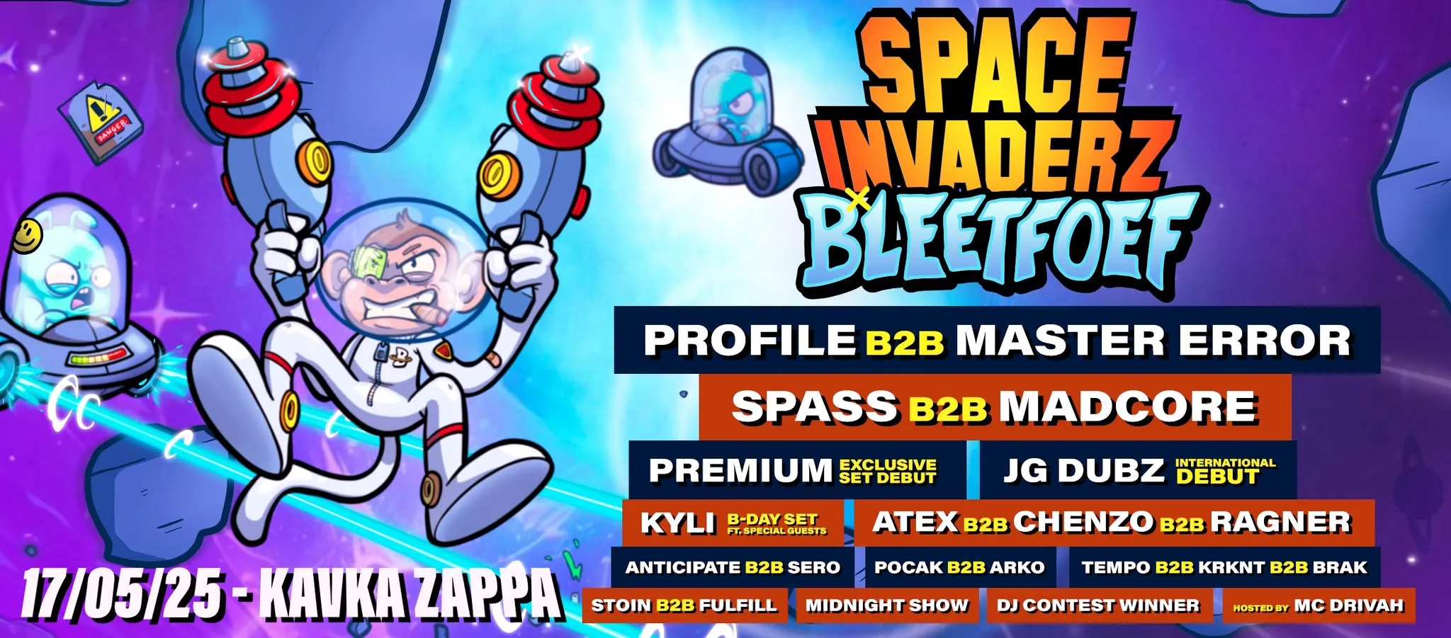 Bleetfoef x Space Invaderz