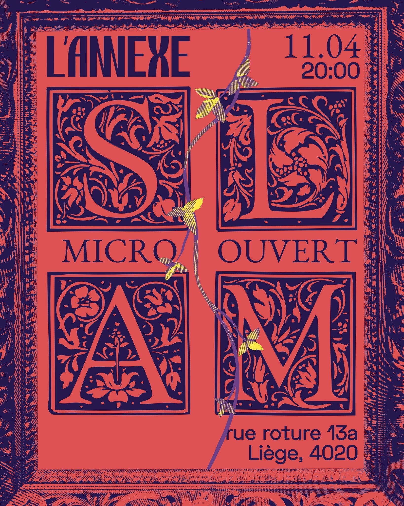 SLAM À L'ANNEXE : MICRO OUVERT