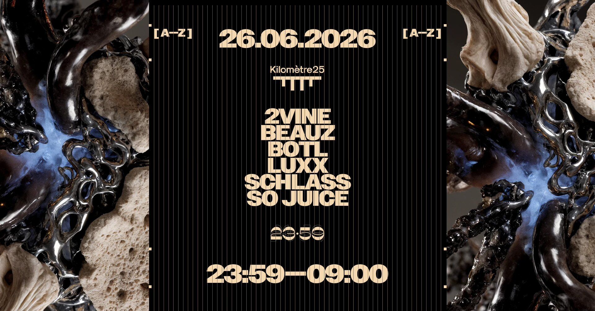 BEAUZ, SCHLASS, SO JUICE, BOTL, 2VINE, LUXX
