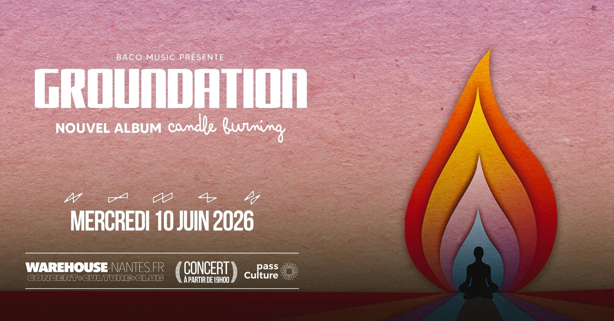GROUNDATION + RAWB en concert exceptionnel à Nantes !