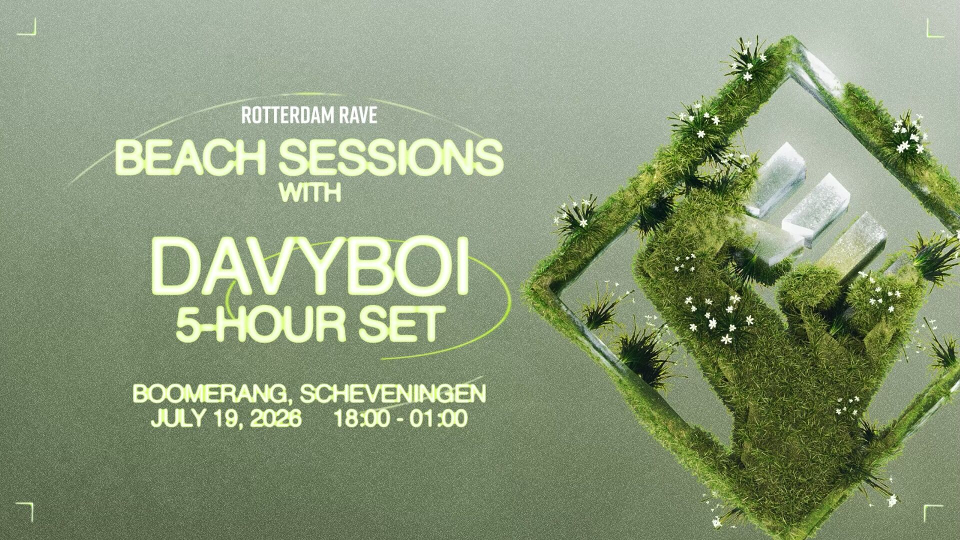Rotterdam Rave Beach Sessions with Davyboi
