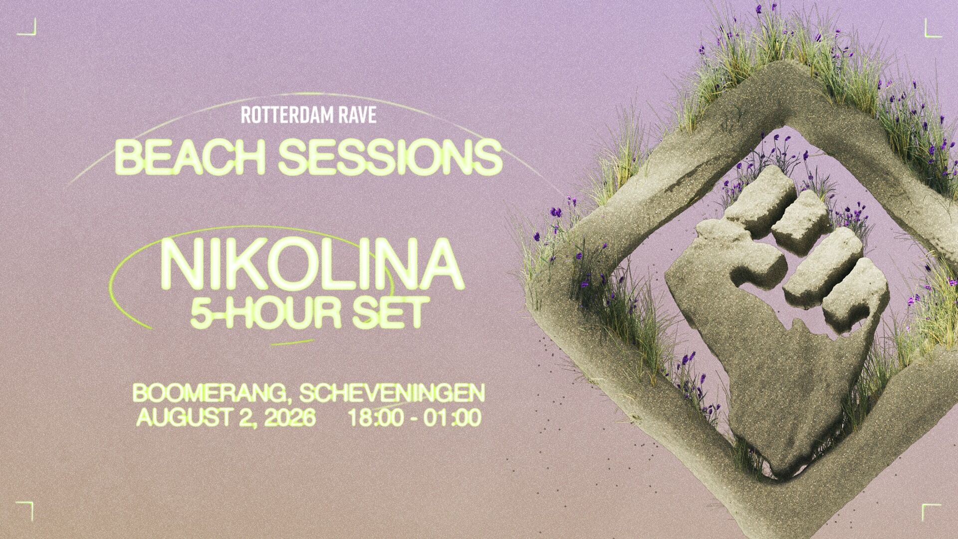 Rotterdam Rave Beach Sessions with NIKOLINA
