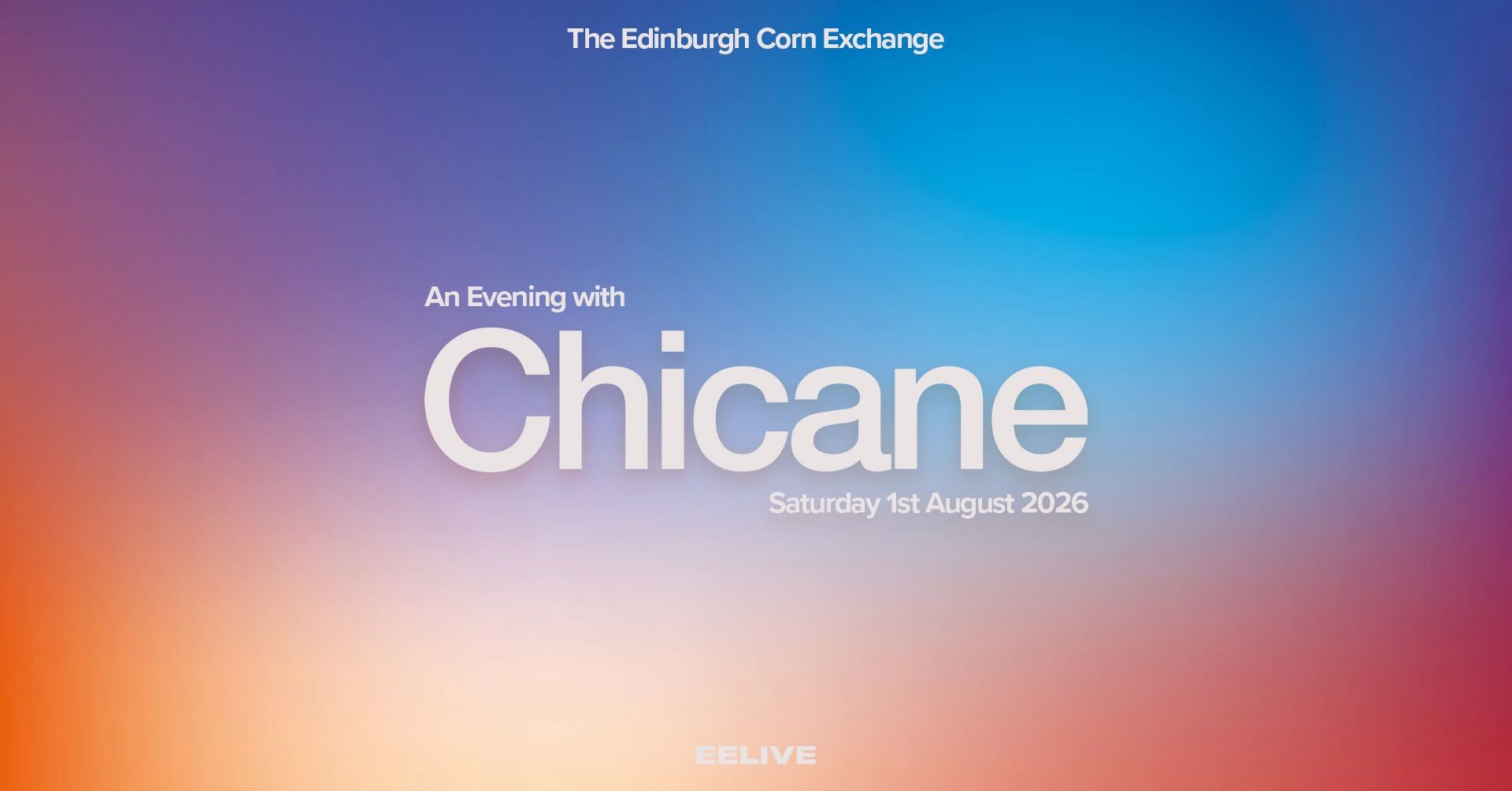 An Evening With Chicane