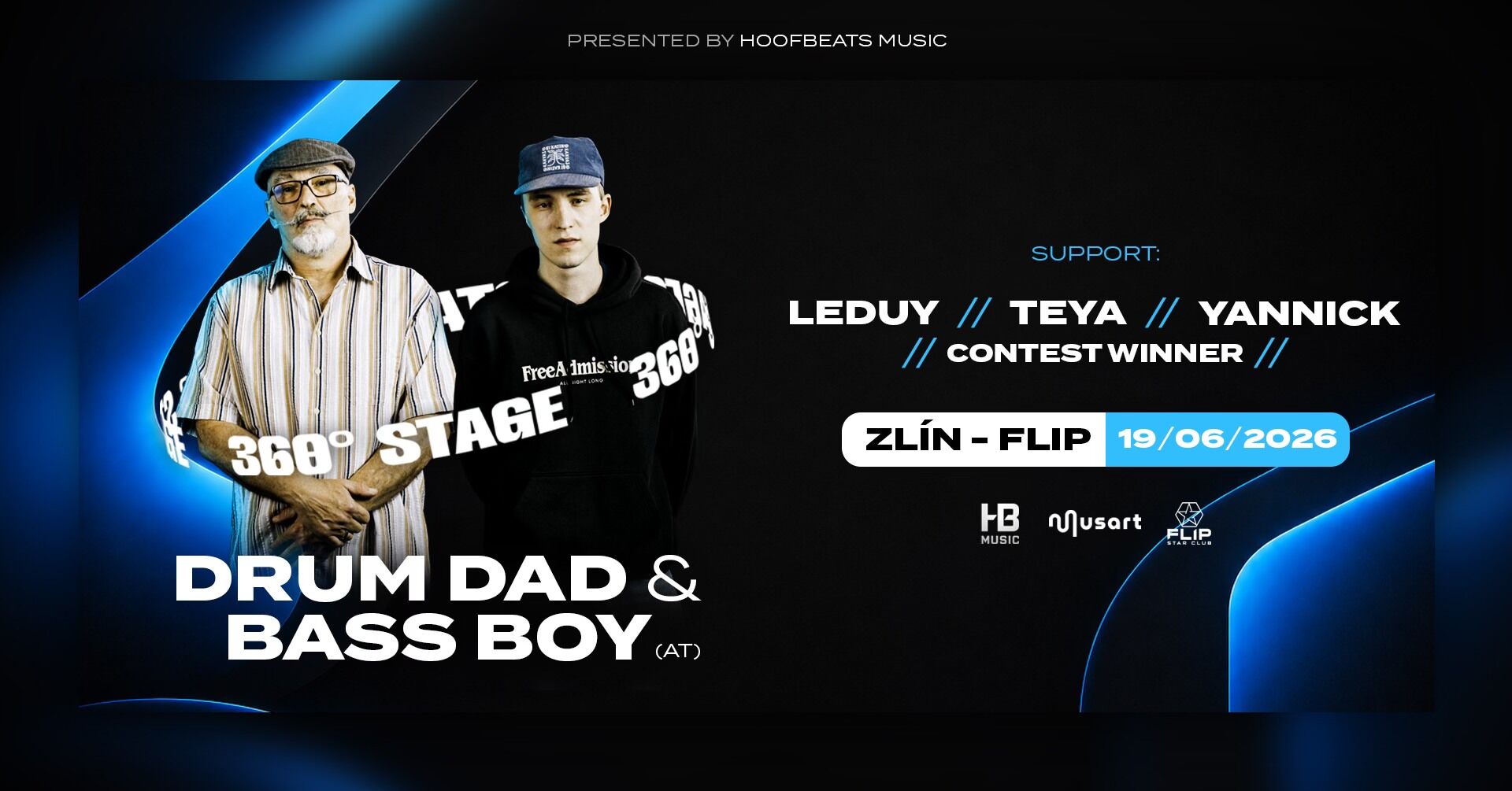 DRUM DAD & BASS BOY | 19.06.2026 | STAR CLUB FLIP x HOOFBEATS - 360⁰ STAGE