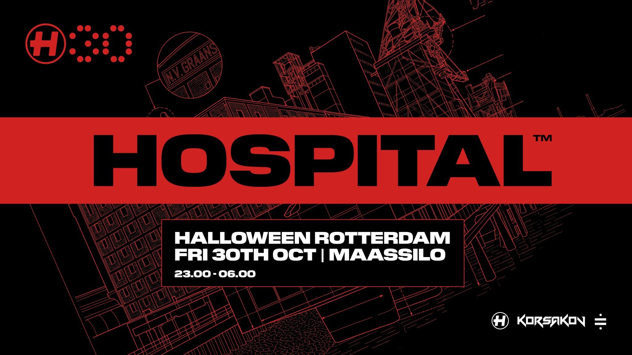 Hospital30 Halloween Rotterdam 2026