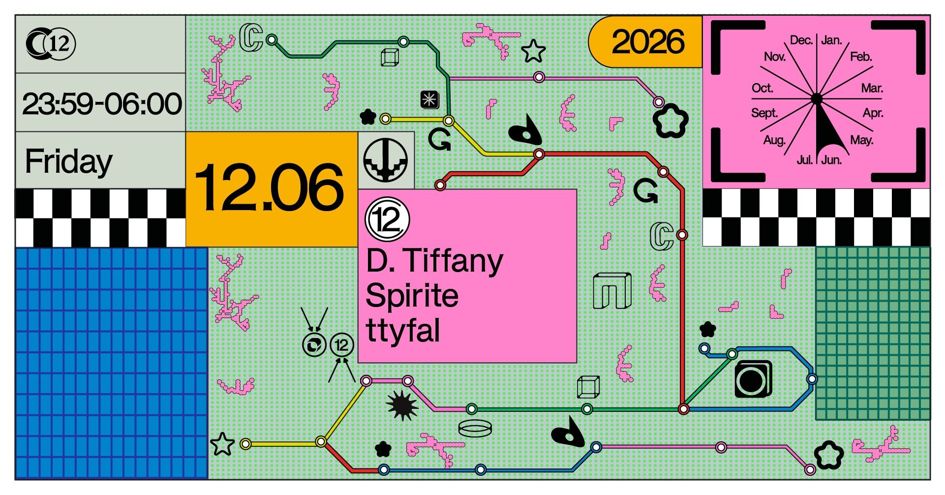 С12 Nite w/ D.Tiffany, Spirite, ttyfal