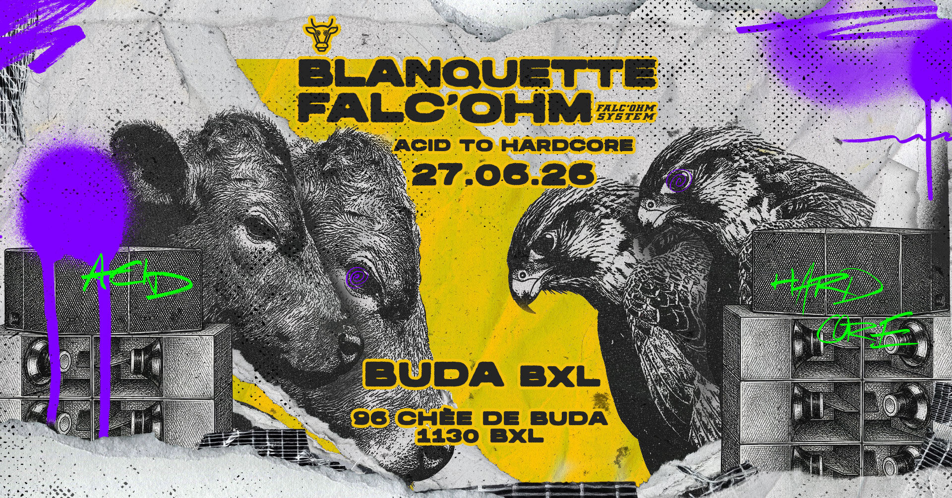 ACID FARM - COLLAB BLANQUETTE X FALC'OHM