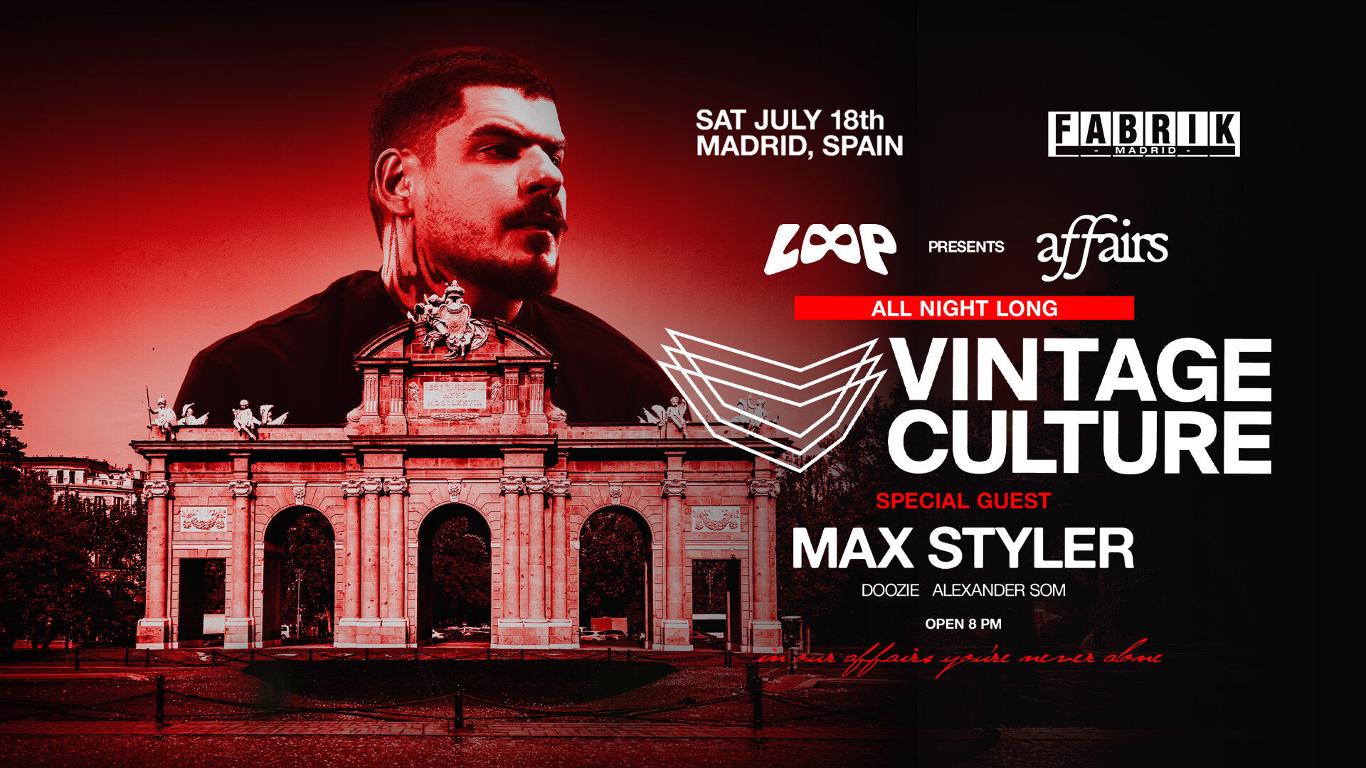 VINTAGE CULTURE ALL NIGHT LONG - OPEN AIR
