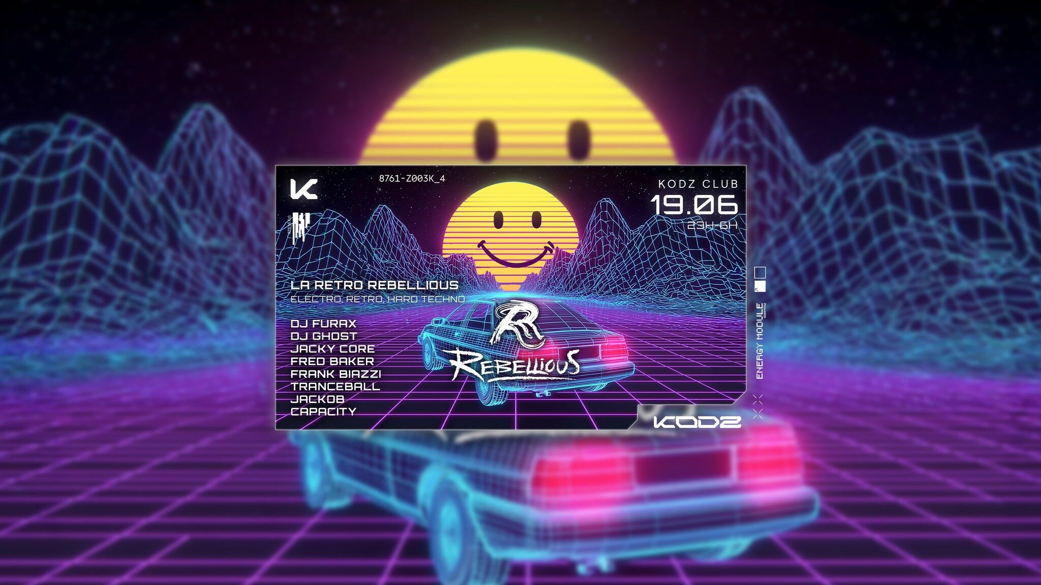 KODZ x RETRO REBELLIOUS : DJ FURAX, DJ GHOST & MORE
