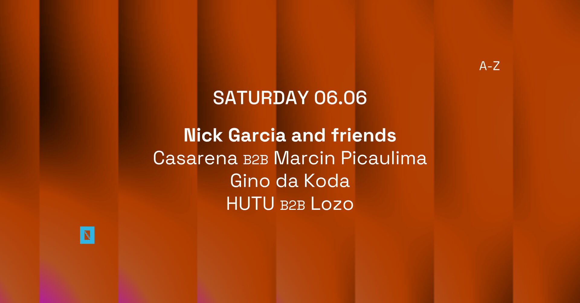 TOFFLER Presents Nick Garcia and friends