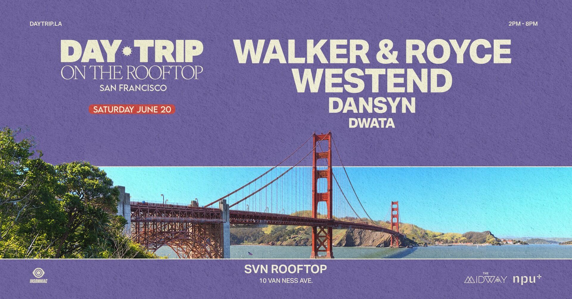 Day Trip On The Rooftop San Francisco
