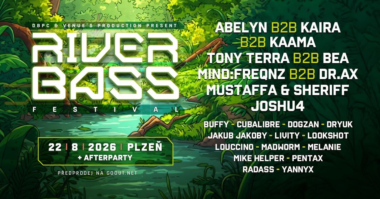 RIVER BASS FESTIVAL 2026 - PLZEŇ
