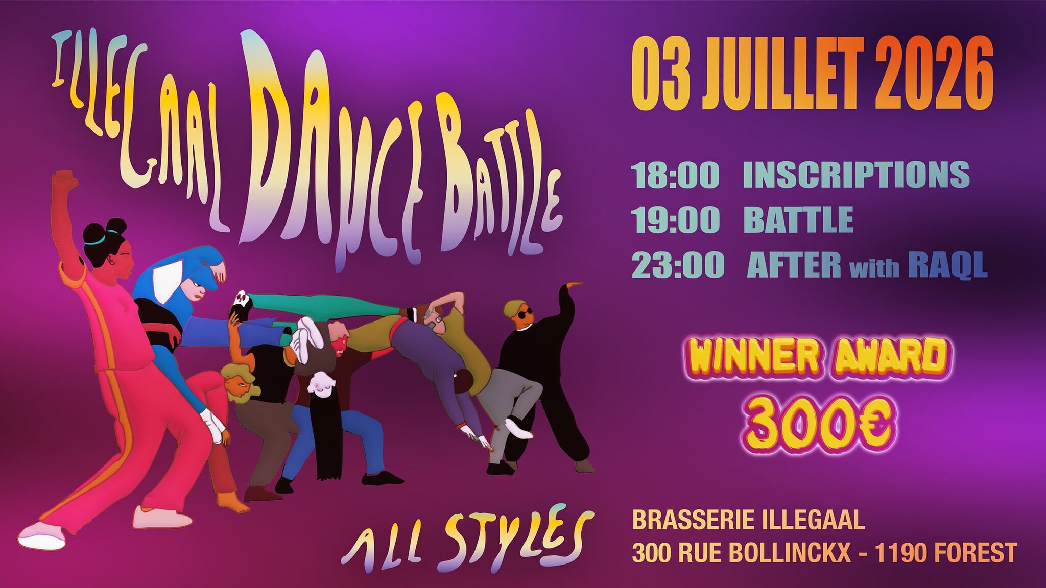 ILLEGAAL DANCE BATTLE ALL STYLES