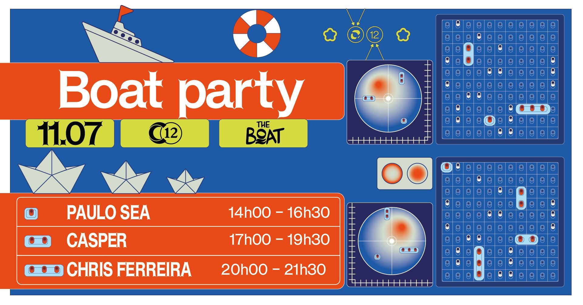 C12 Boat Party w/ Paulo Sea, Casper, Chris Ferreira