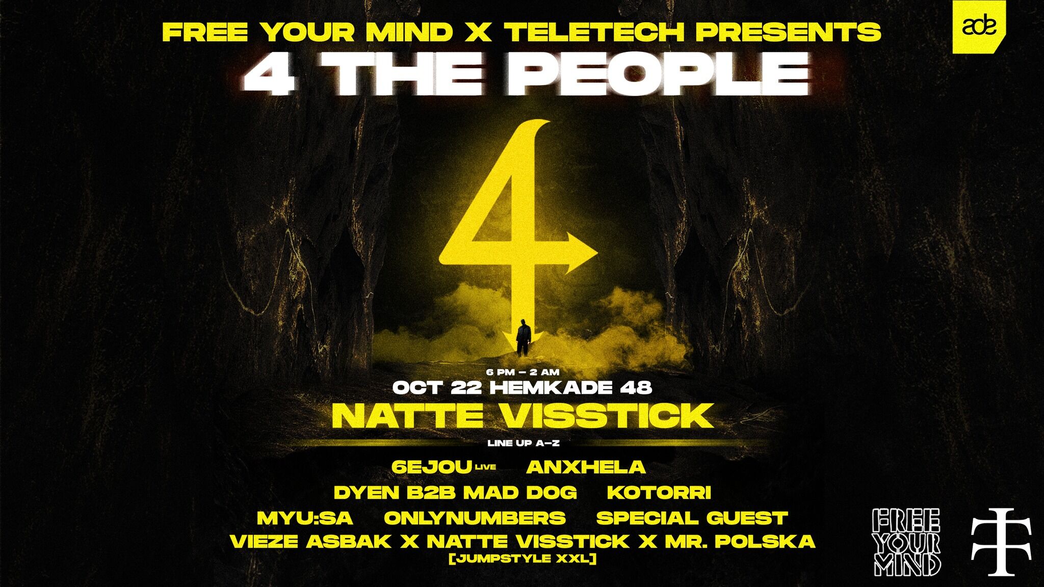 FYM x Teletech: Natte Visstick - 4 the People
