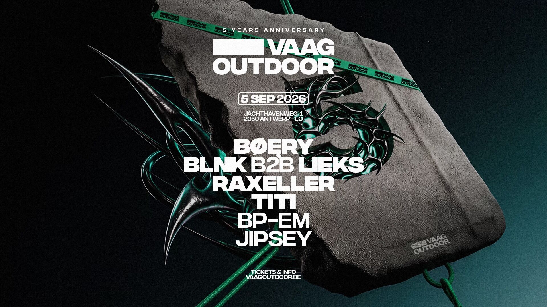 VAAG OUTDOOR w/ BØĘRY, BLNK B2B LIEKS, RAXELLER, TITI & more