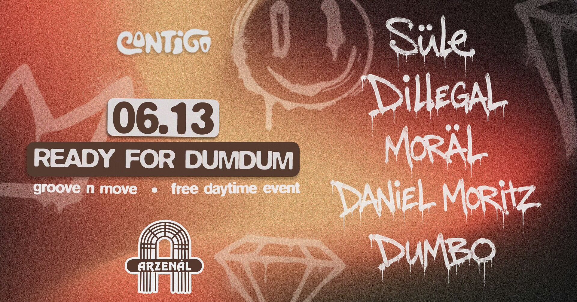 GROOVE'N MOVE by Contigo | DumDum before w/ ARZENAL