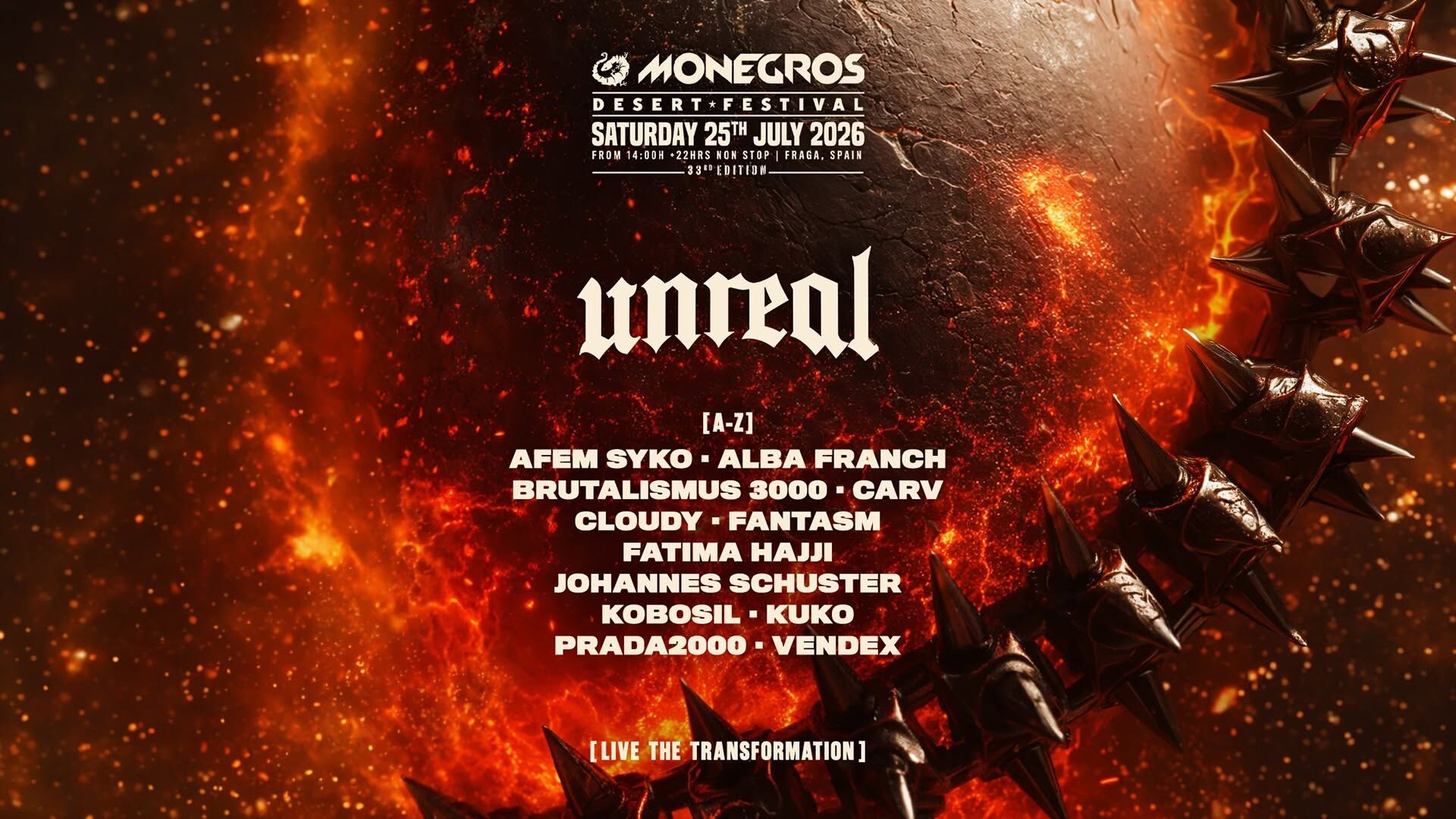 Unreal @Monegros Desert Festival