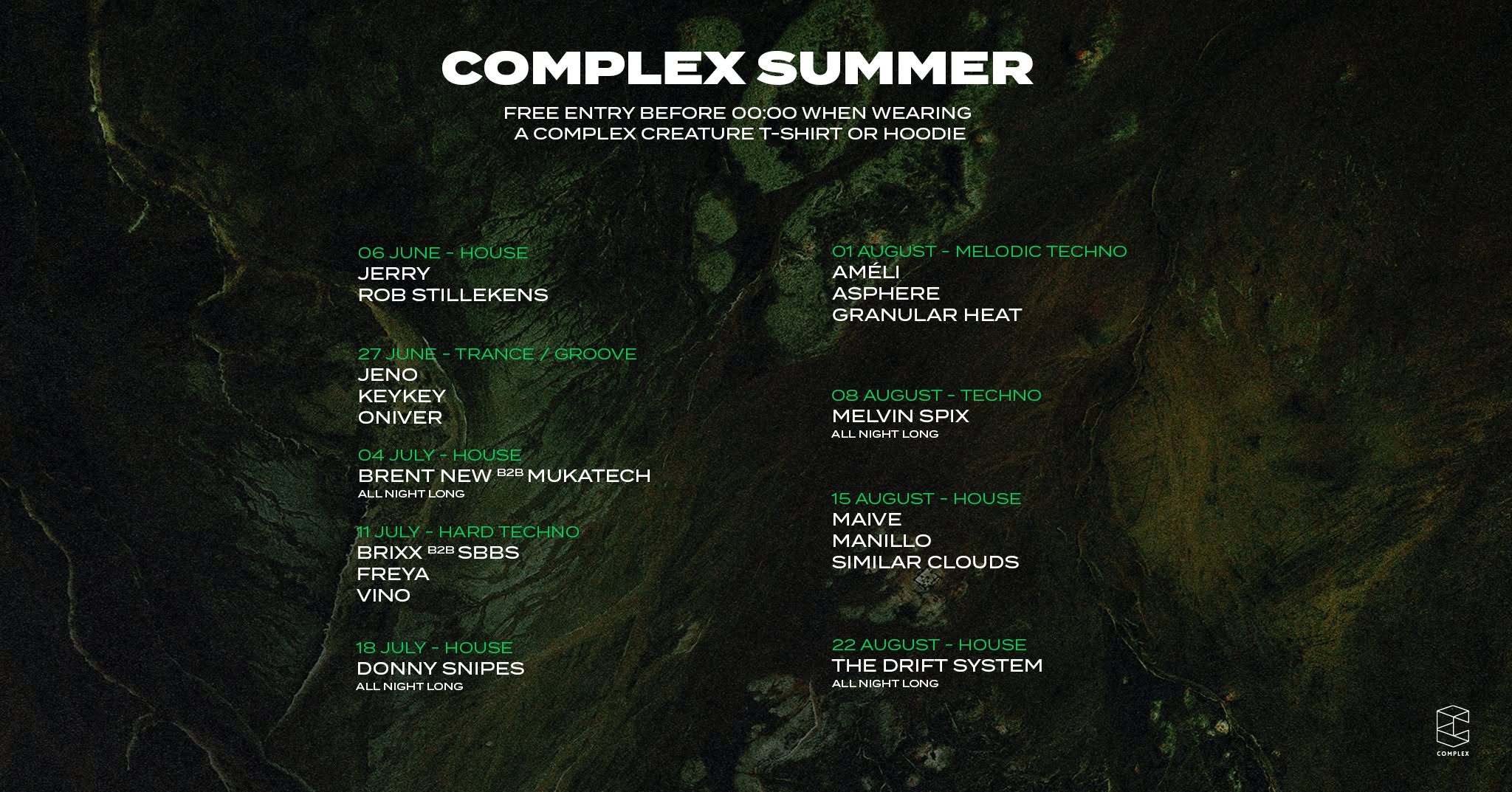 Complex Summer with Donny Snipes