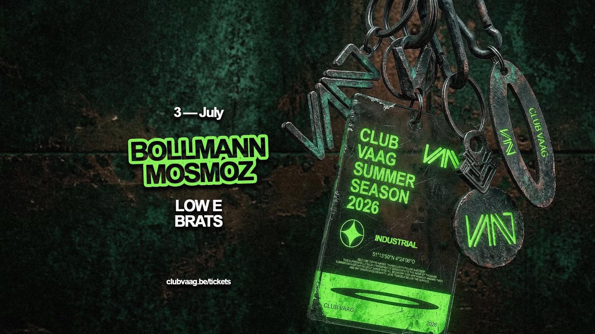 Club Vaag invites BOLLMANN & MOSMOZ