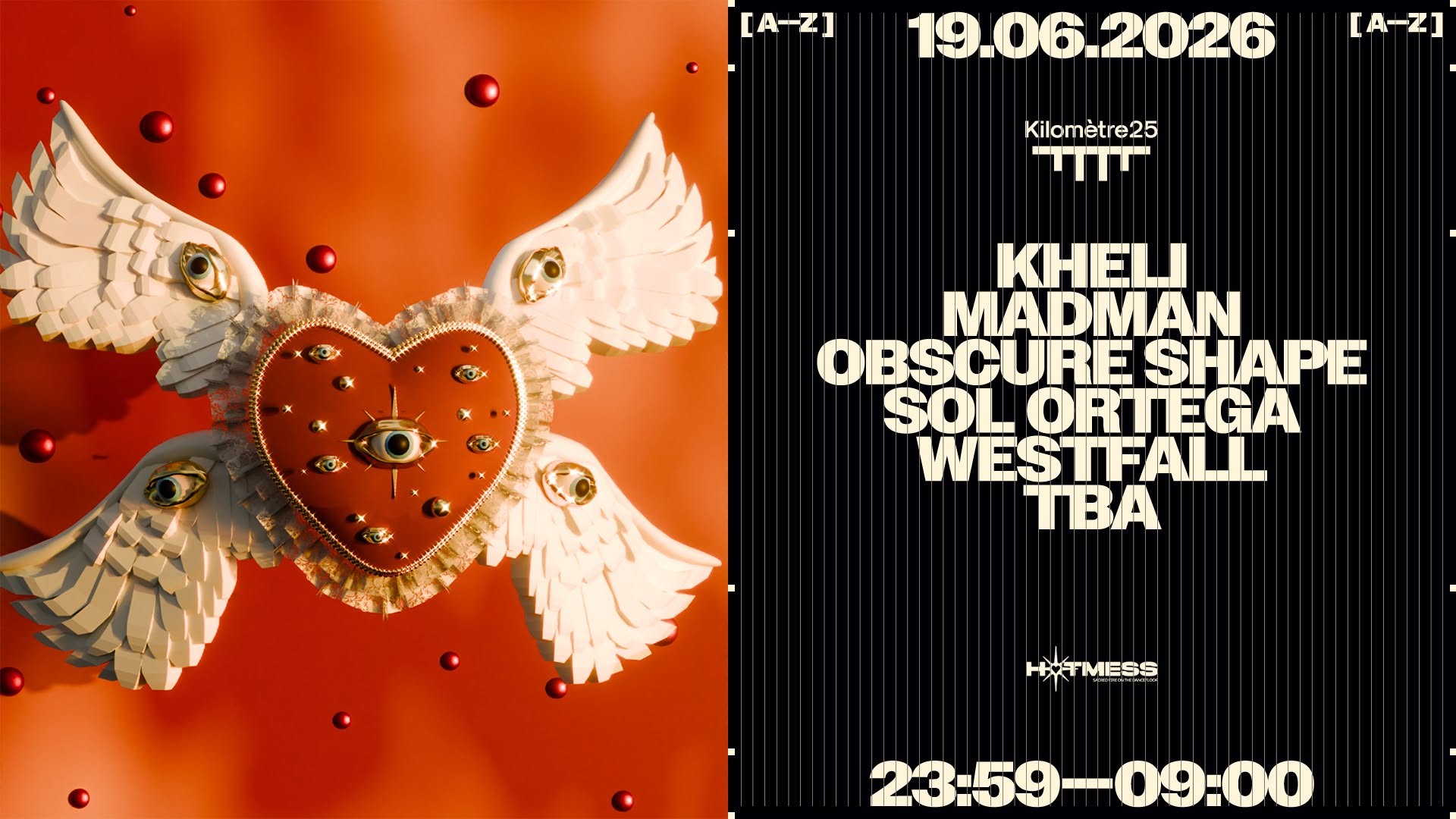 HOTMESS : OBSCURE SHAPE, SOL ORTEGA, MADMAN, WESTFALL