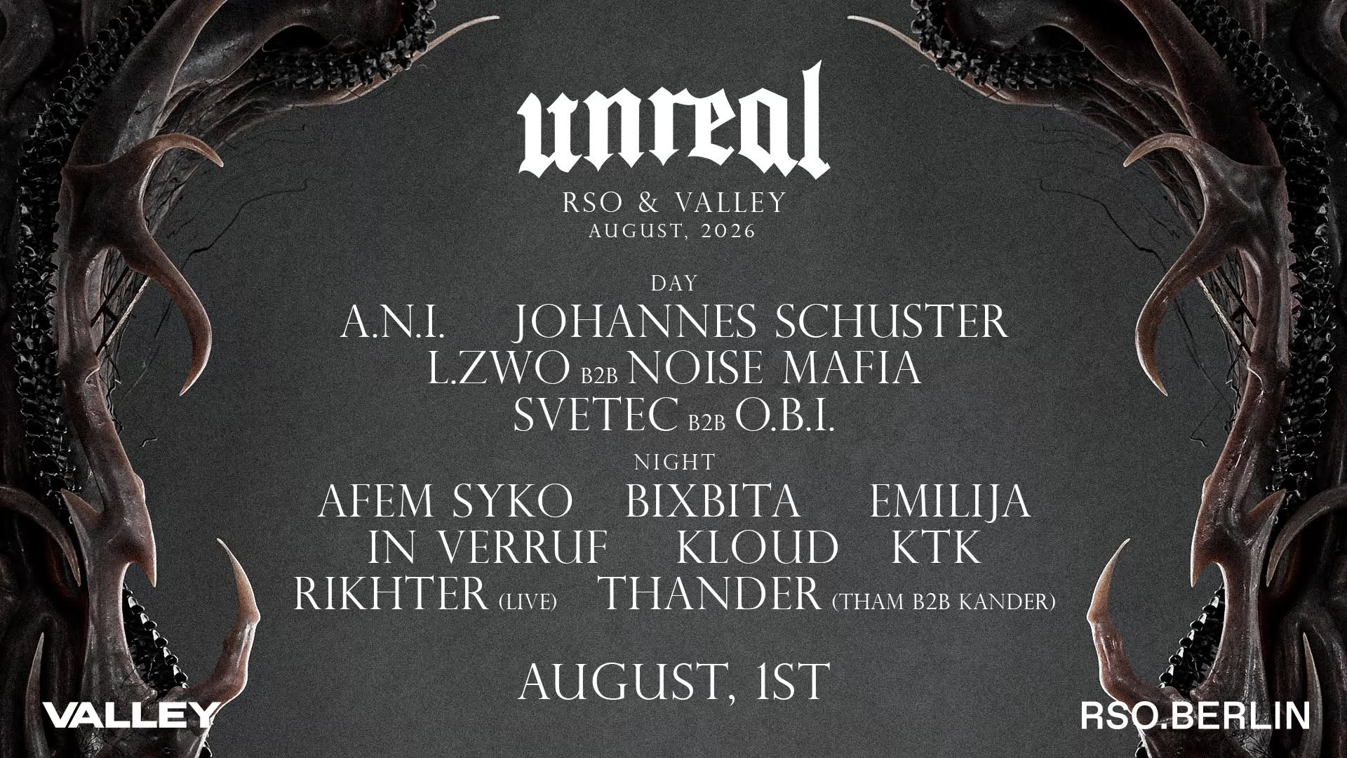 UNREAL Berlin Weekender