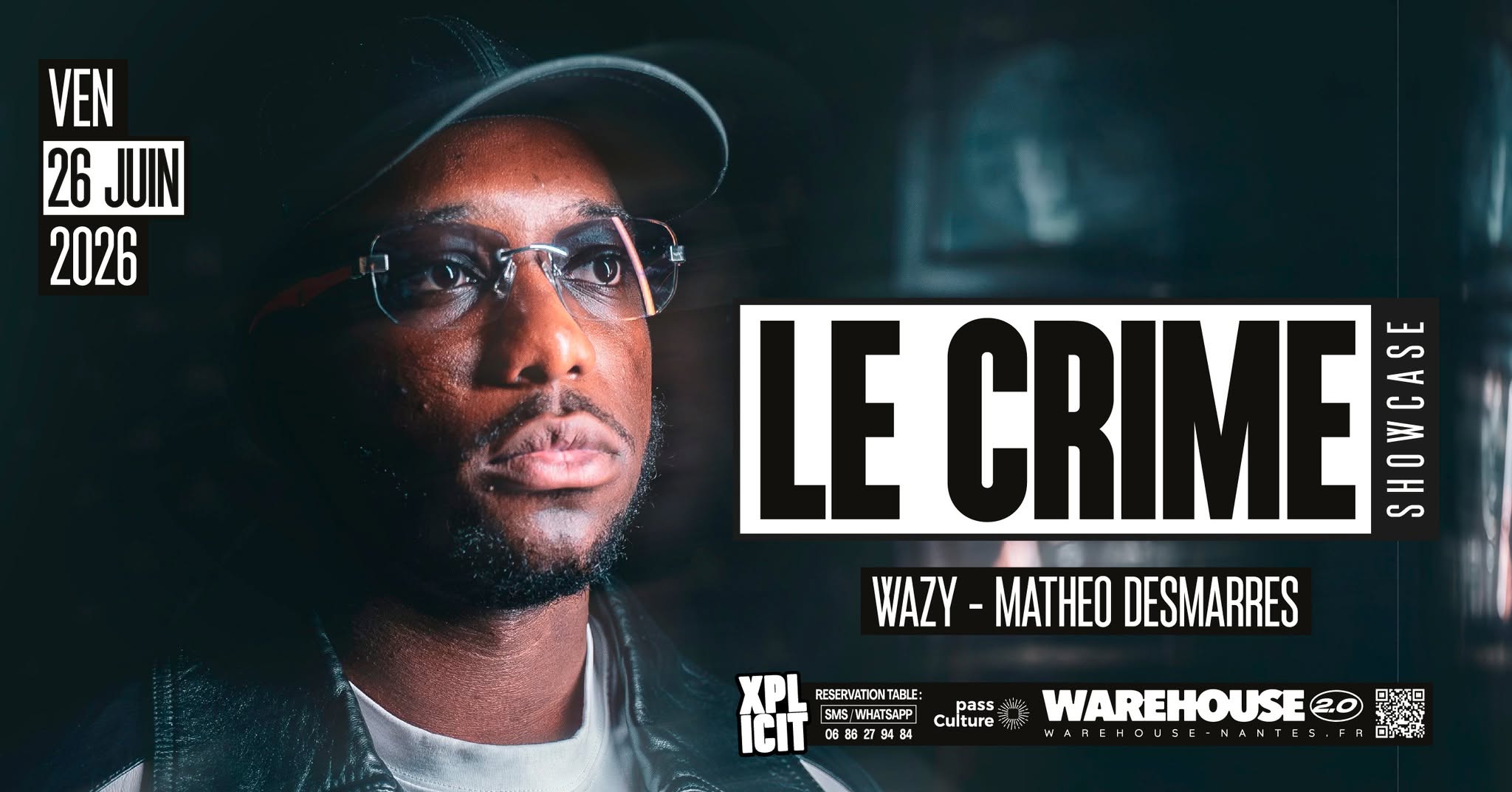 XPLICIT invite LE CRIME en showcase exclusif à Nantes !