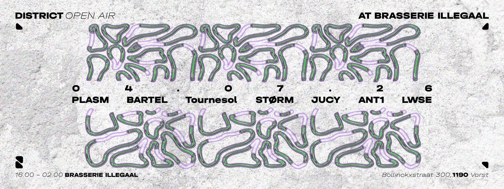 District OPEN AIR @Brasserie illegaal