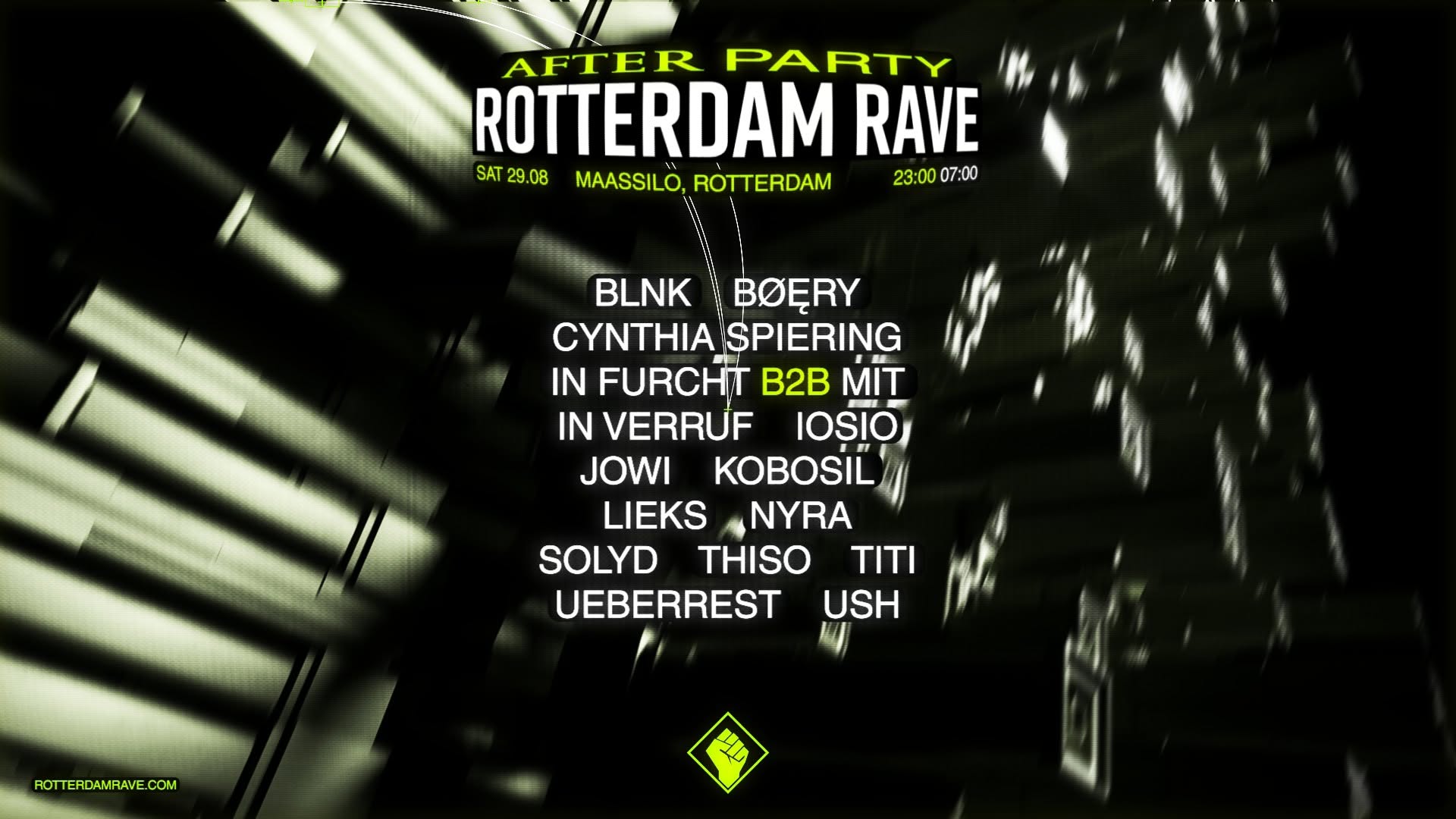 Afterparty Rotterdam Rave Festival 2026