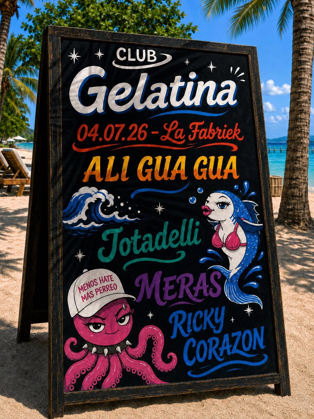 Club Gelatina with Ali Gua Gua, Jotadelli, MeRas, Ricky Corazon