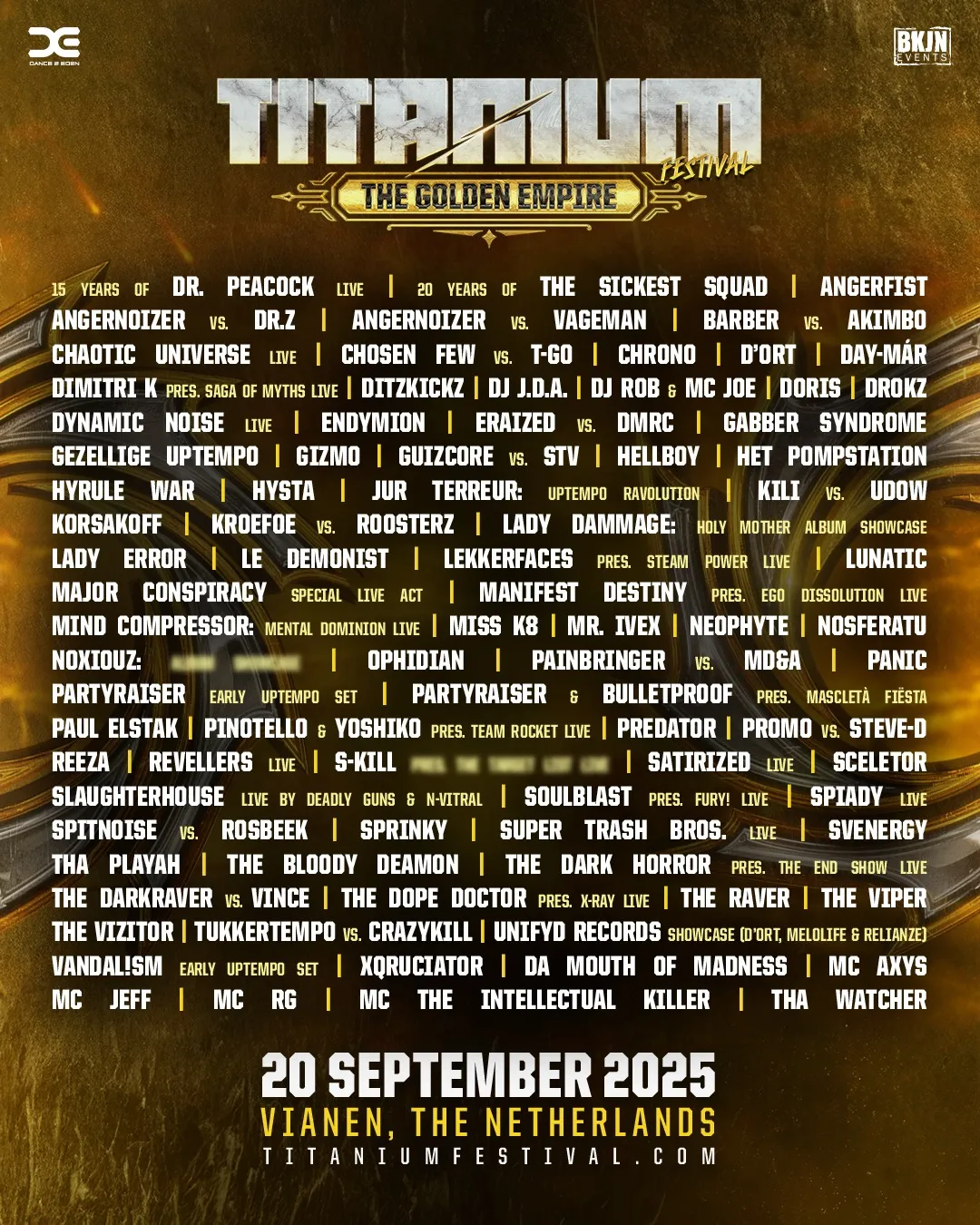 TITANIUM Festival 2025 - The Golden Empire [official]