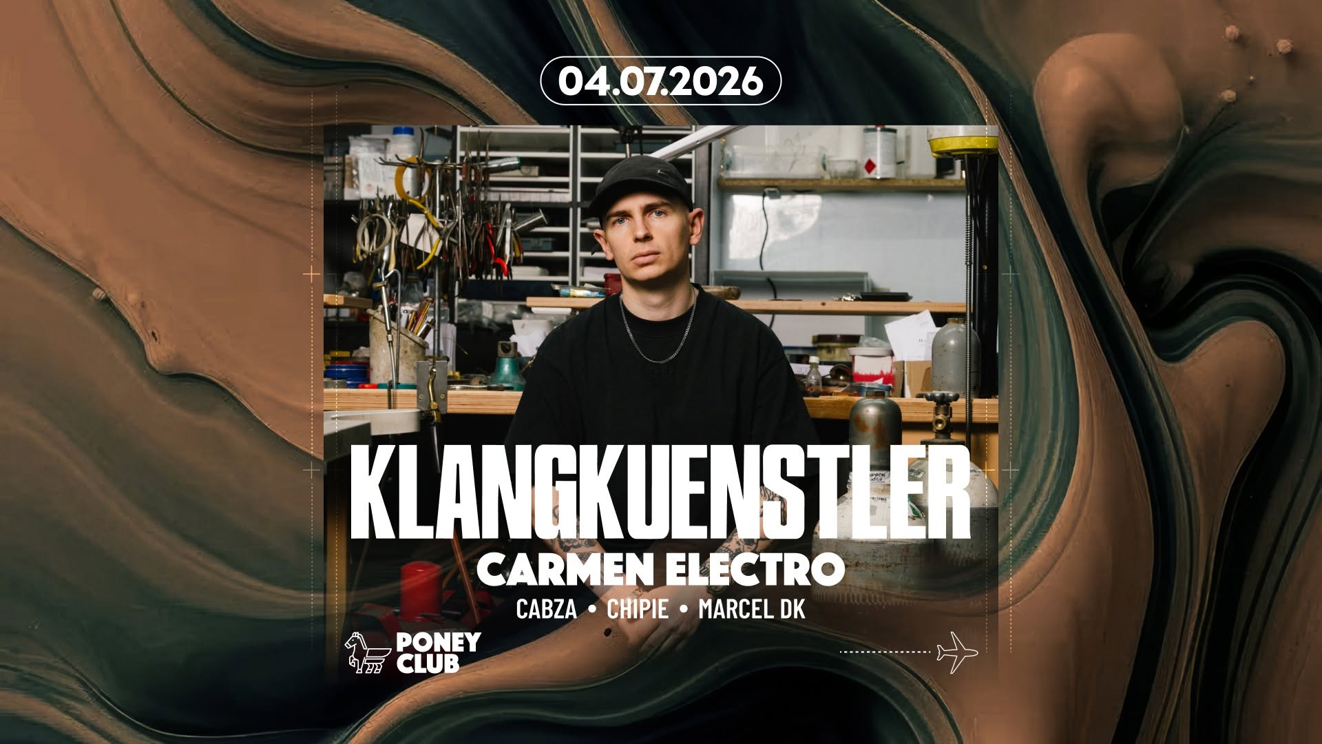 KLANGKUENSTLER x PINK PARADIZE x PONEY CLUB 2026