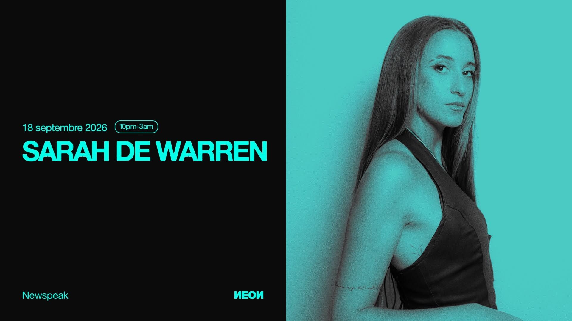 SARAH DE WARREN au Newspeak
