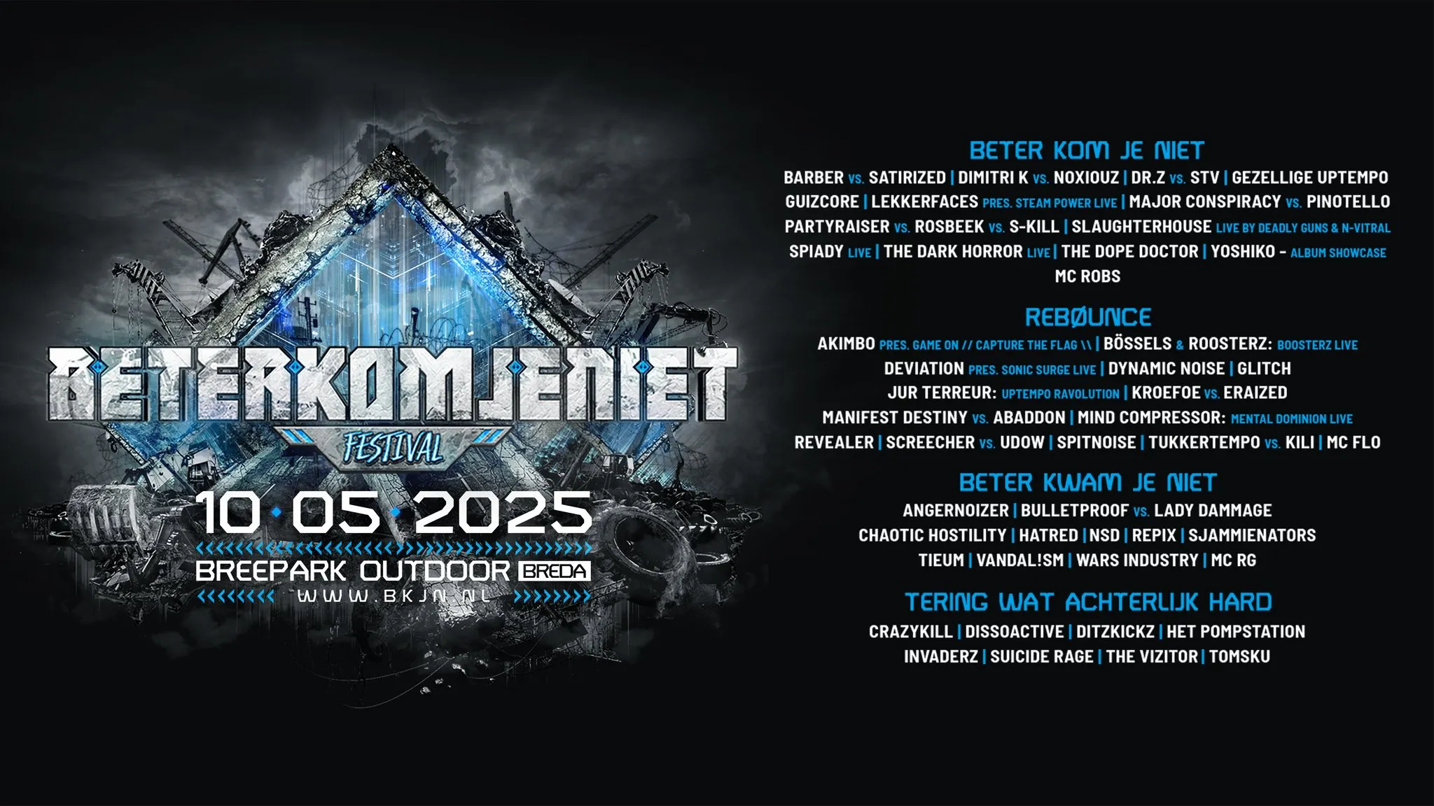 Beter Kom Je Niet Festival [official]