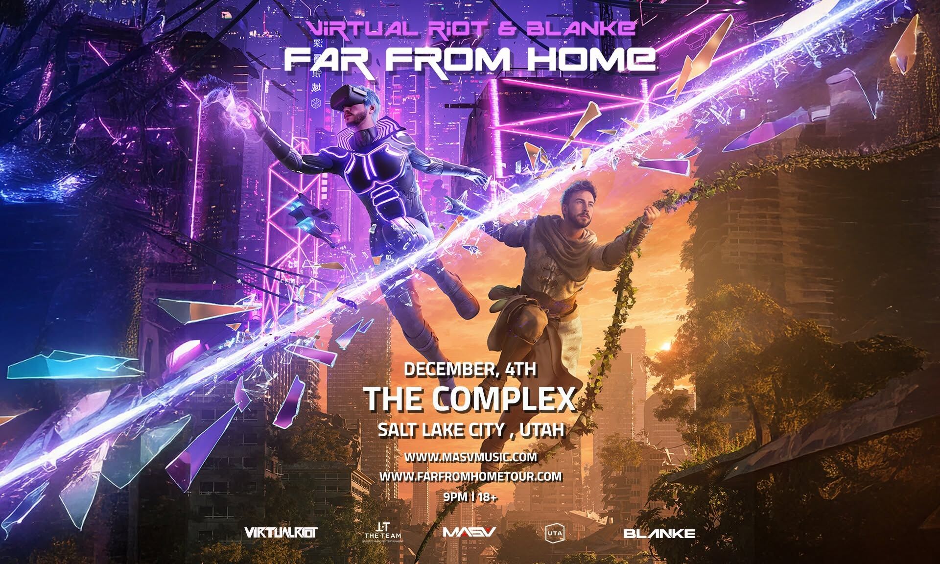 Virtual Riot & Blanke: Far From Home Tour