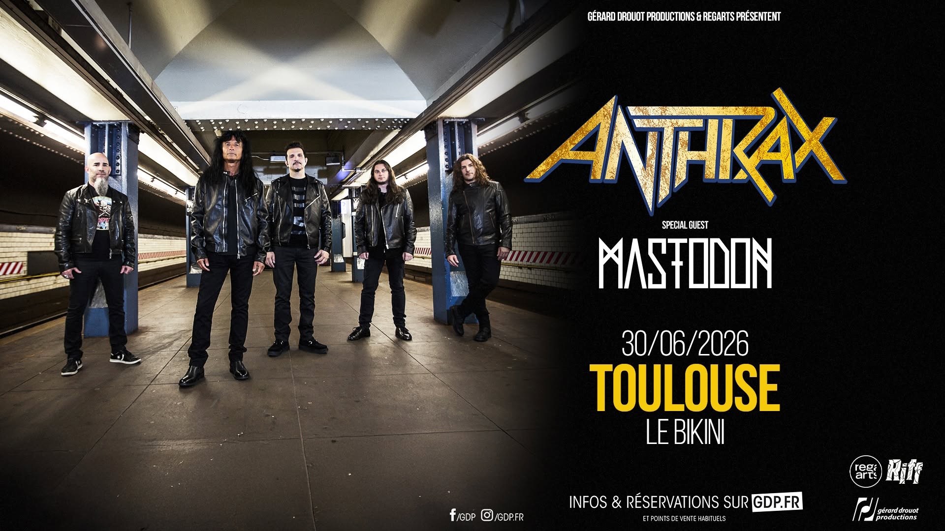Anthrax • Le Bikini