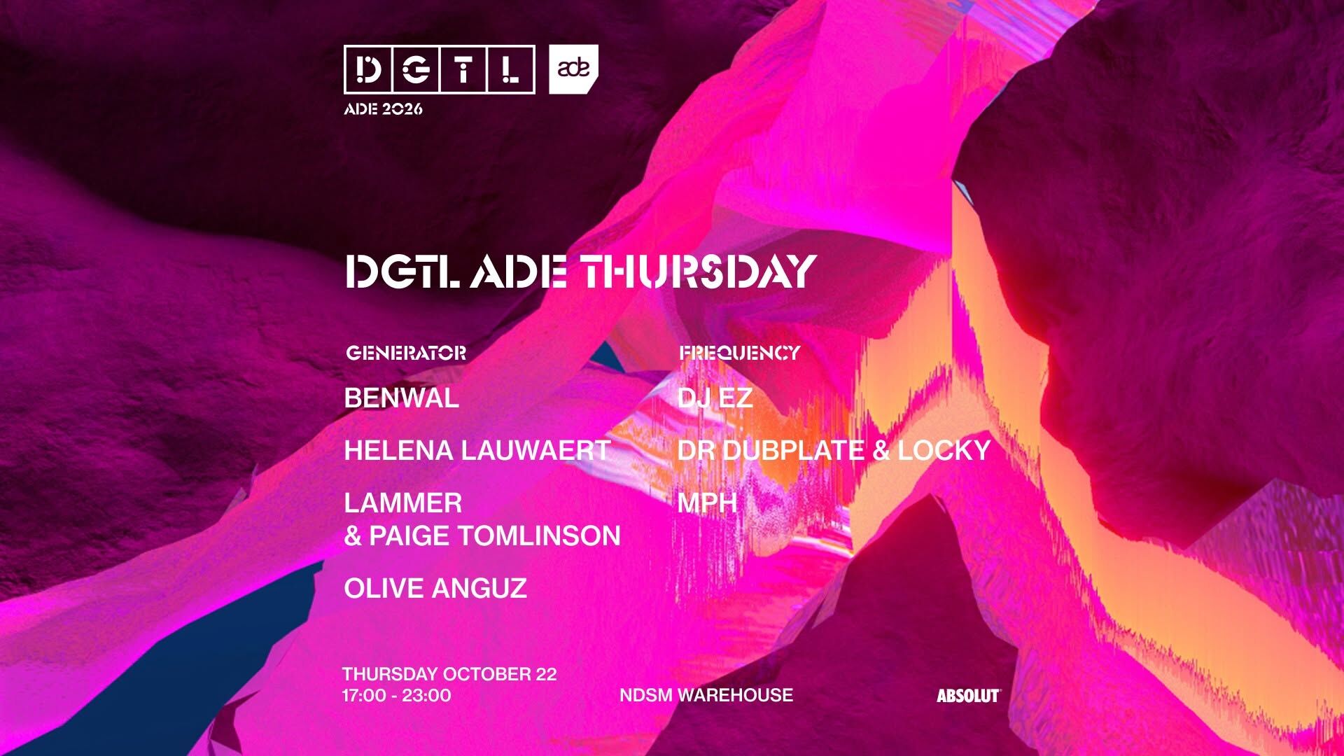 DGTL ADE Thursday