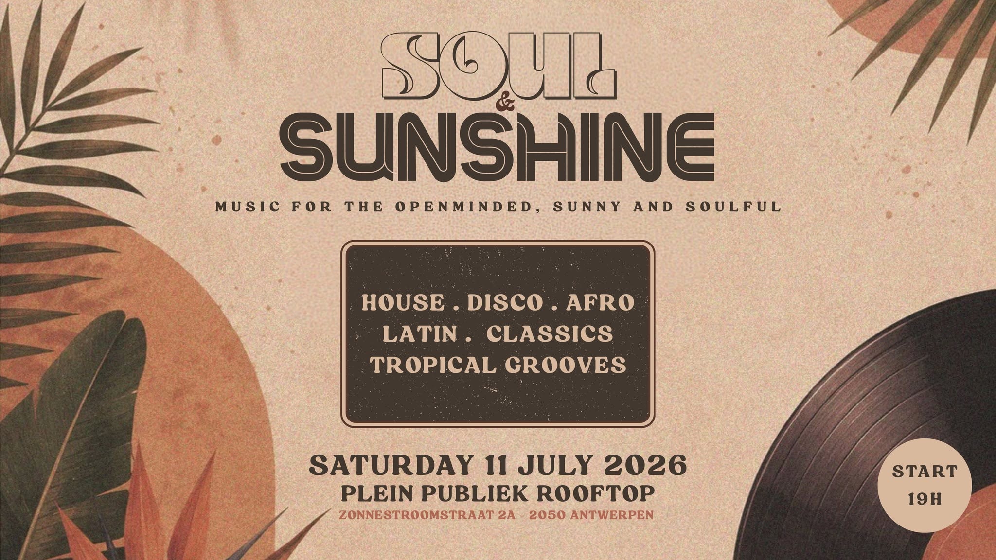 Soul & Sunshine • Plein Publiek Rooftop