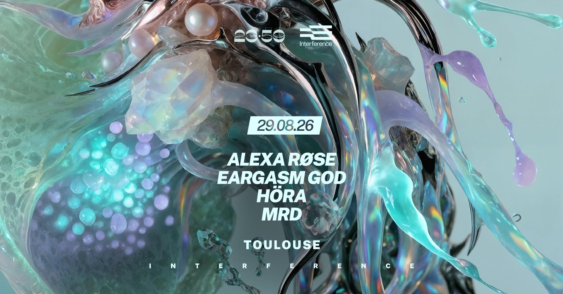 EARGASM GOD, MRD, ALEXA RØSE, HÖRA