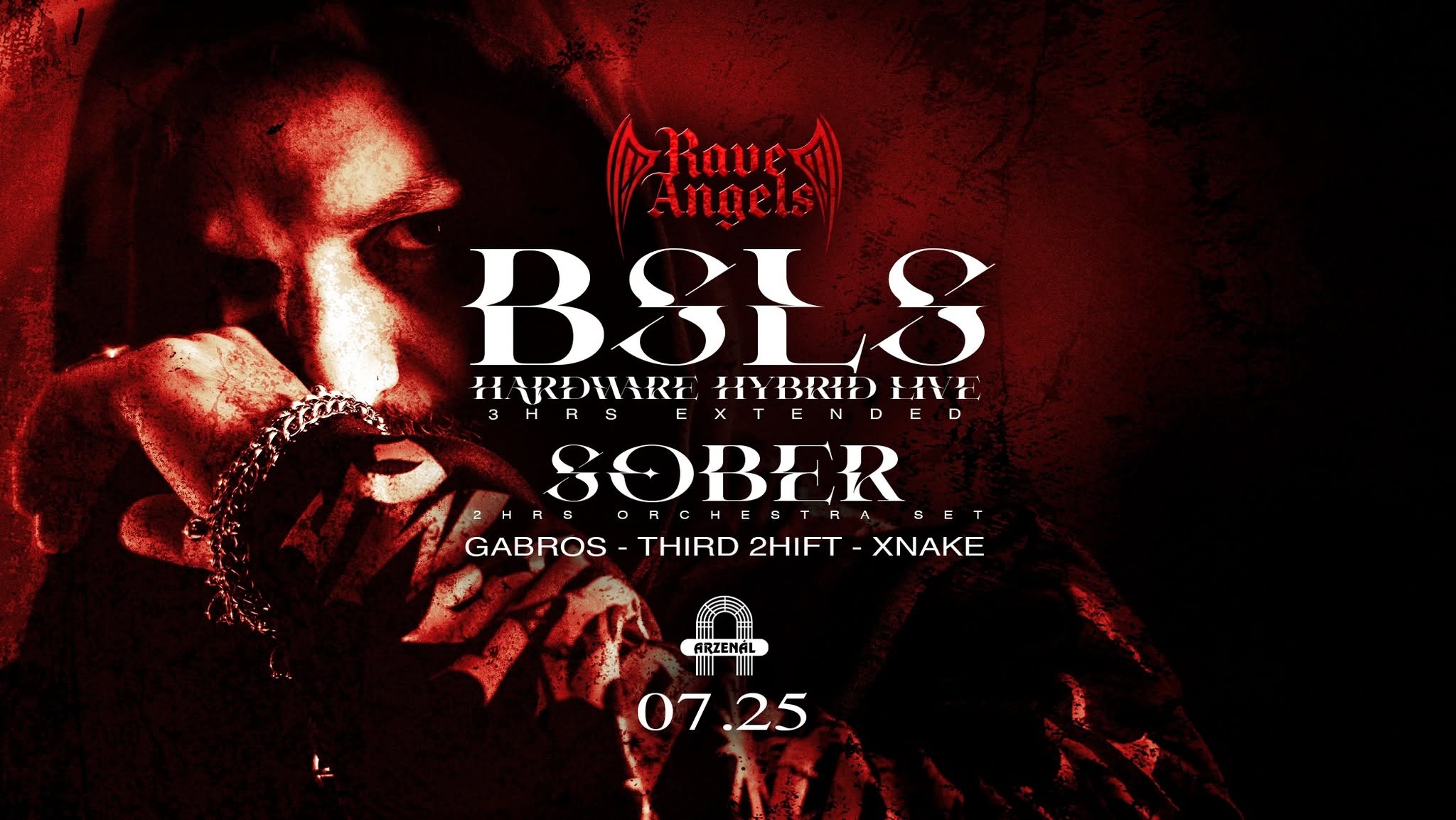 RAVE ANGELS PRESENTS: BSLS 3HRS (HARDWARE HYBRID LIVE) EXTENDED + SOBER