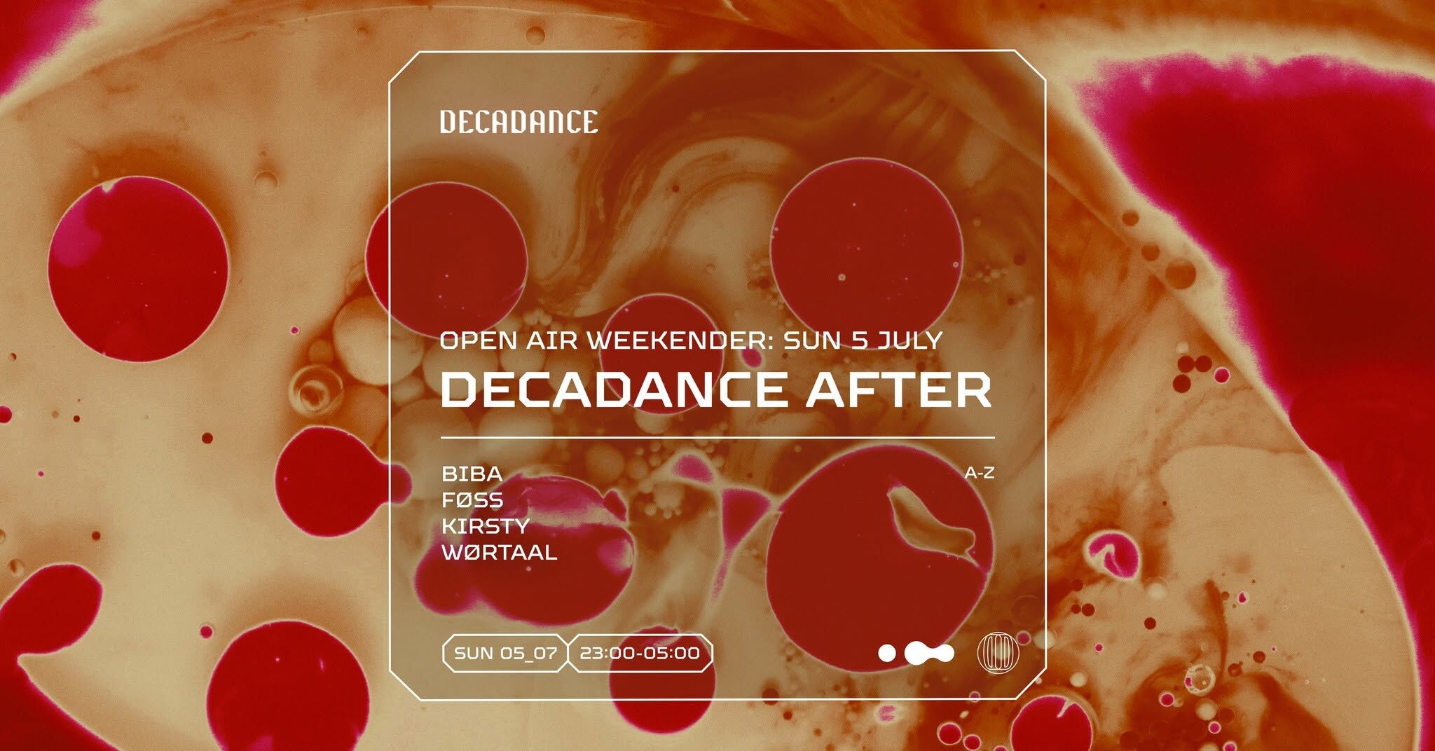 Decadance presents MODUL'AIR AFTERHOURS D2
