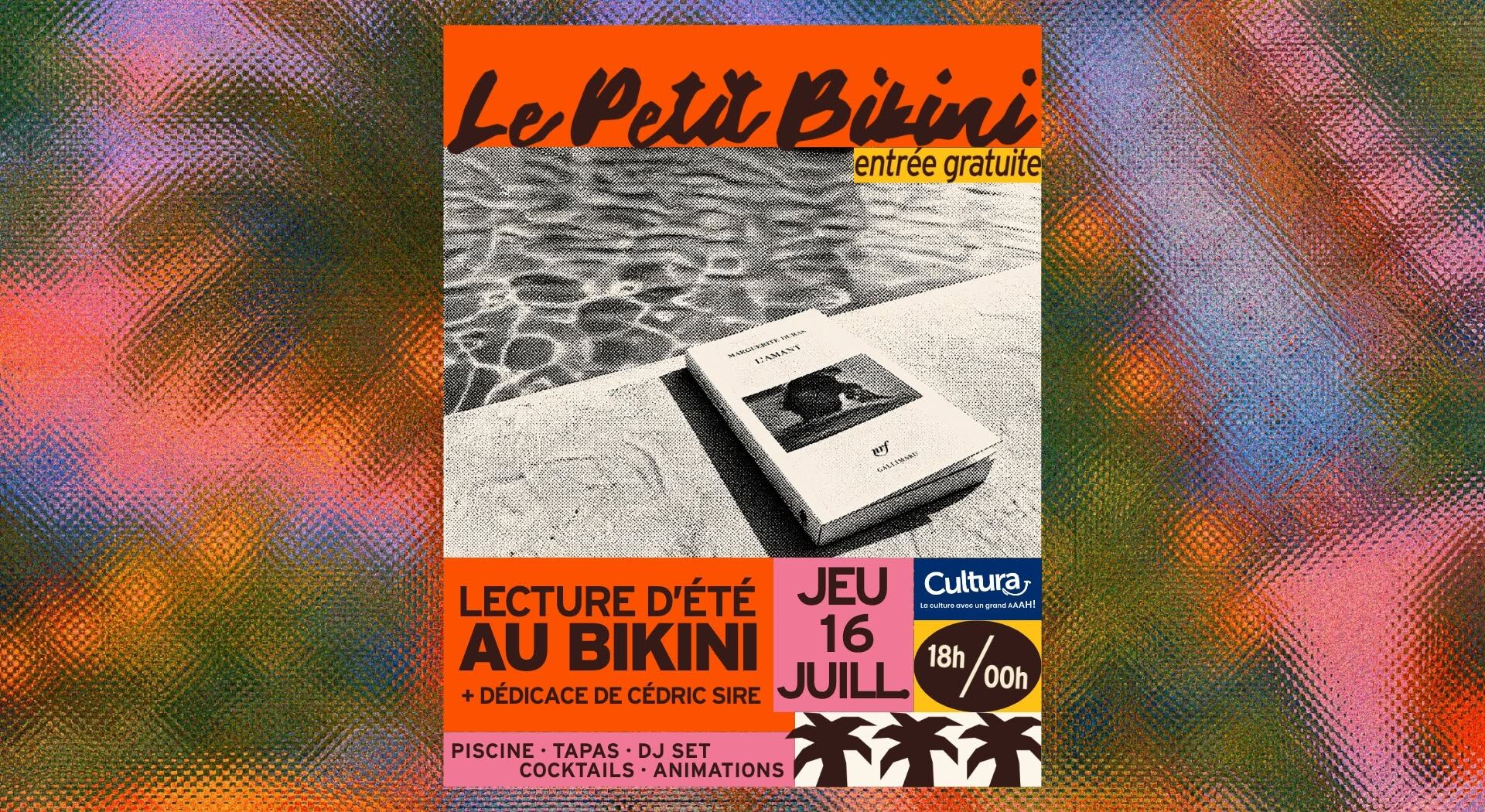 Lecture d'été au Bikini - Le Petit Bikini