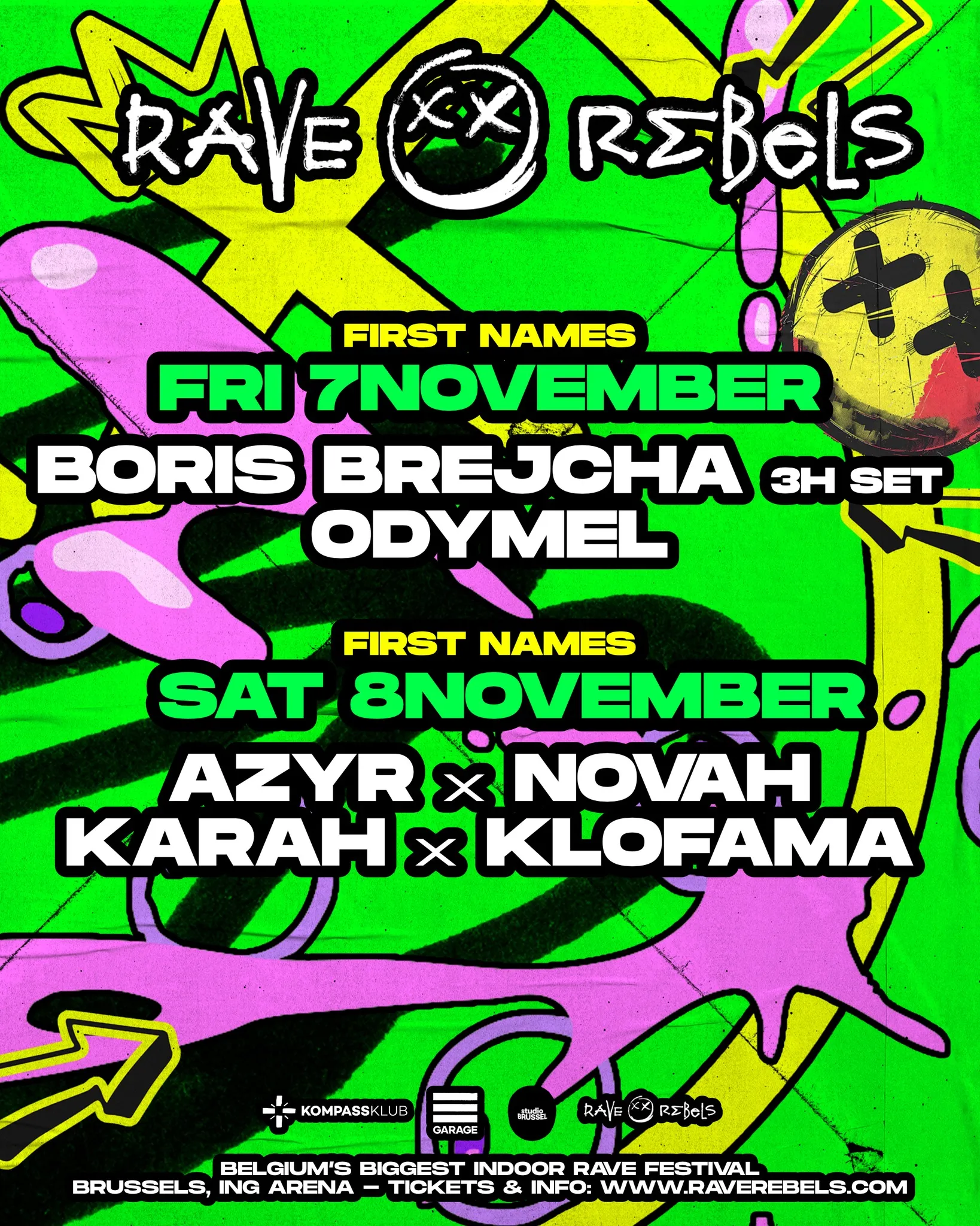 KOMPASS presents RAVE REBELS XXL WEEKENDER