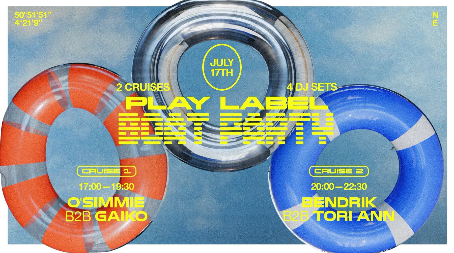 Play Label Boat Party