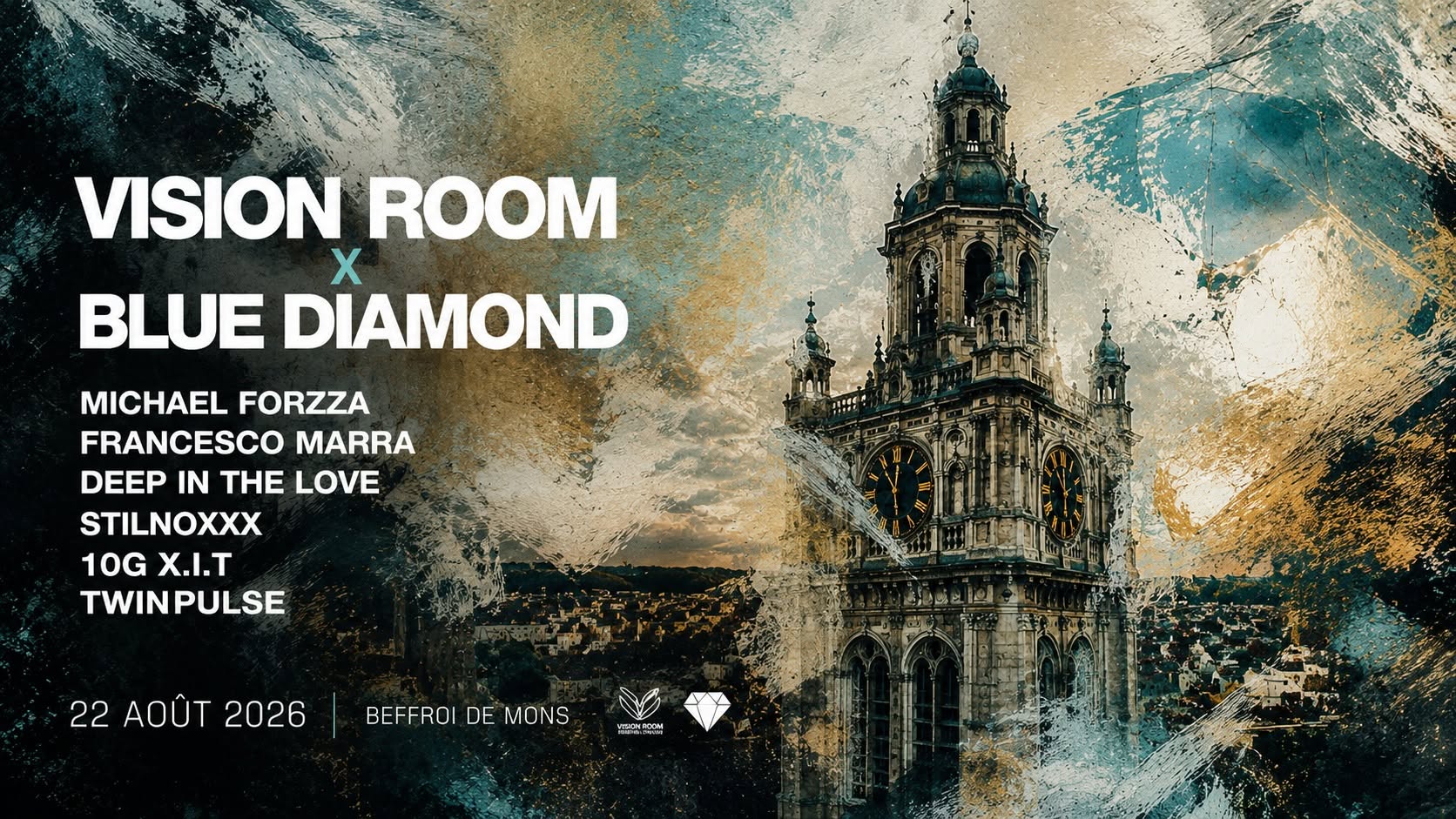 VISION ROOM X BLUE DIAMOND - Beffroi Free Open Air