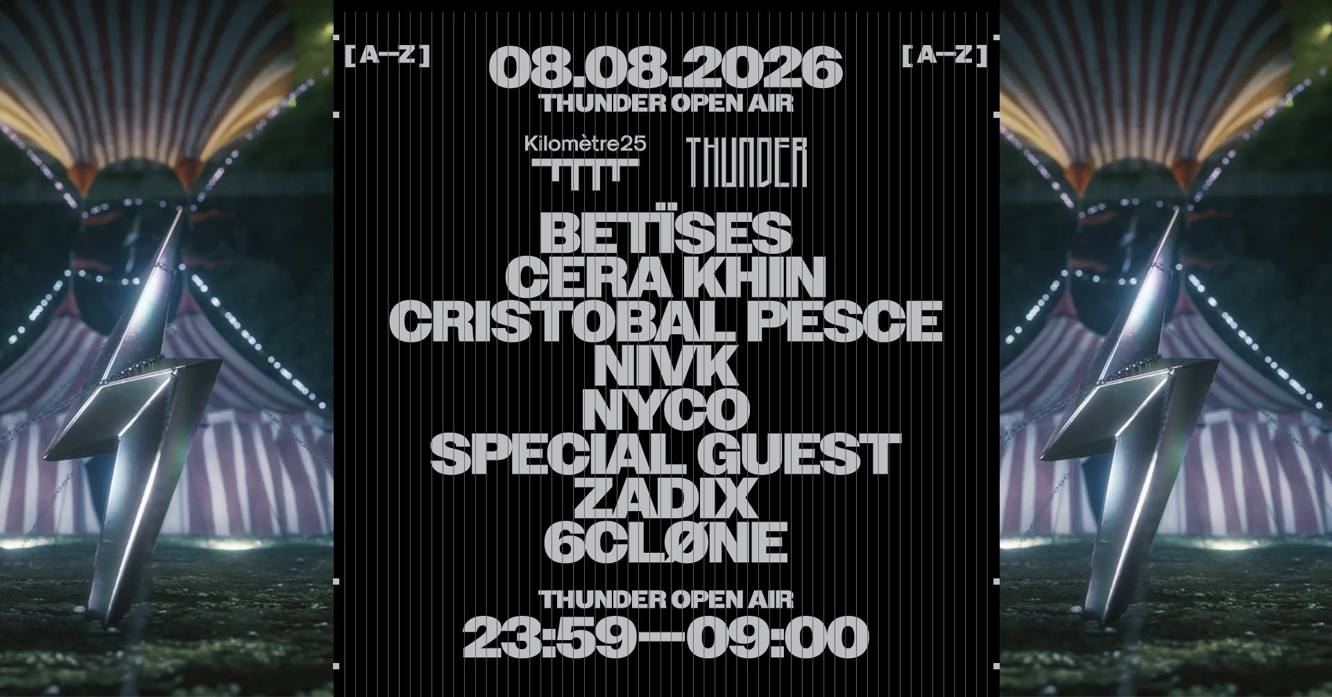 THUNDER : CRISTOBAL PESCE, CERA KHIN, NIVK, NYCO, BETÏSES, ZADIX, 6CLØNE