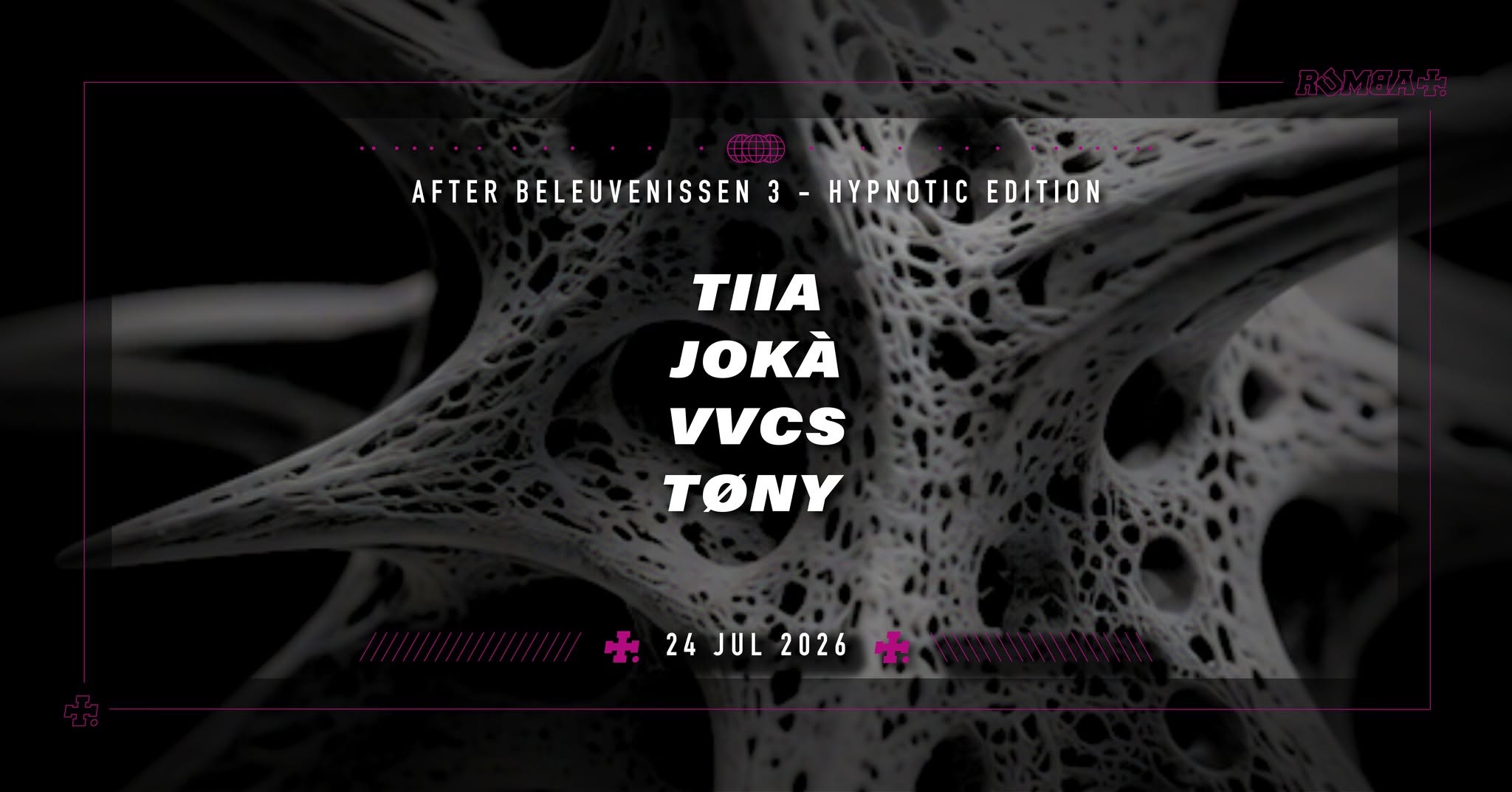 After Beleuvenissen 3: Hypnotic Techno edition (doors 1AM)
